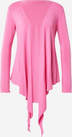 CURARE Yogawear Функциональная футболка в Ярко-розовый: спереди