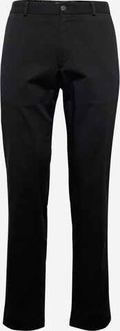 Regular Pantalon chino 'Hank' JOOP! en noir : devant