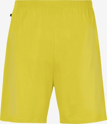 Pantalon de pyjama ' Lord Mycroft ' Charles Colby en jaune : devant