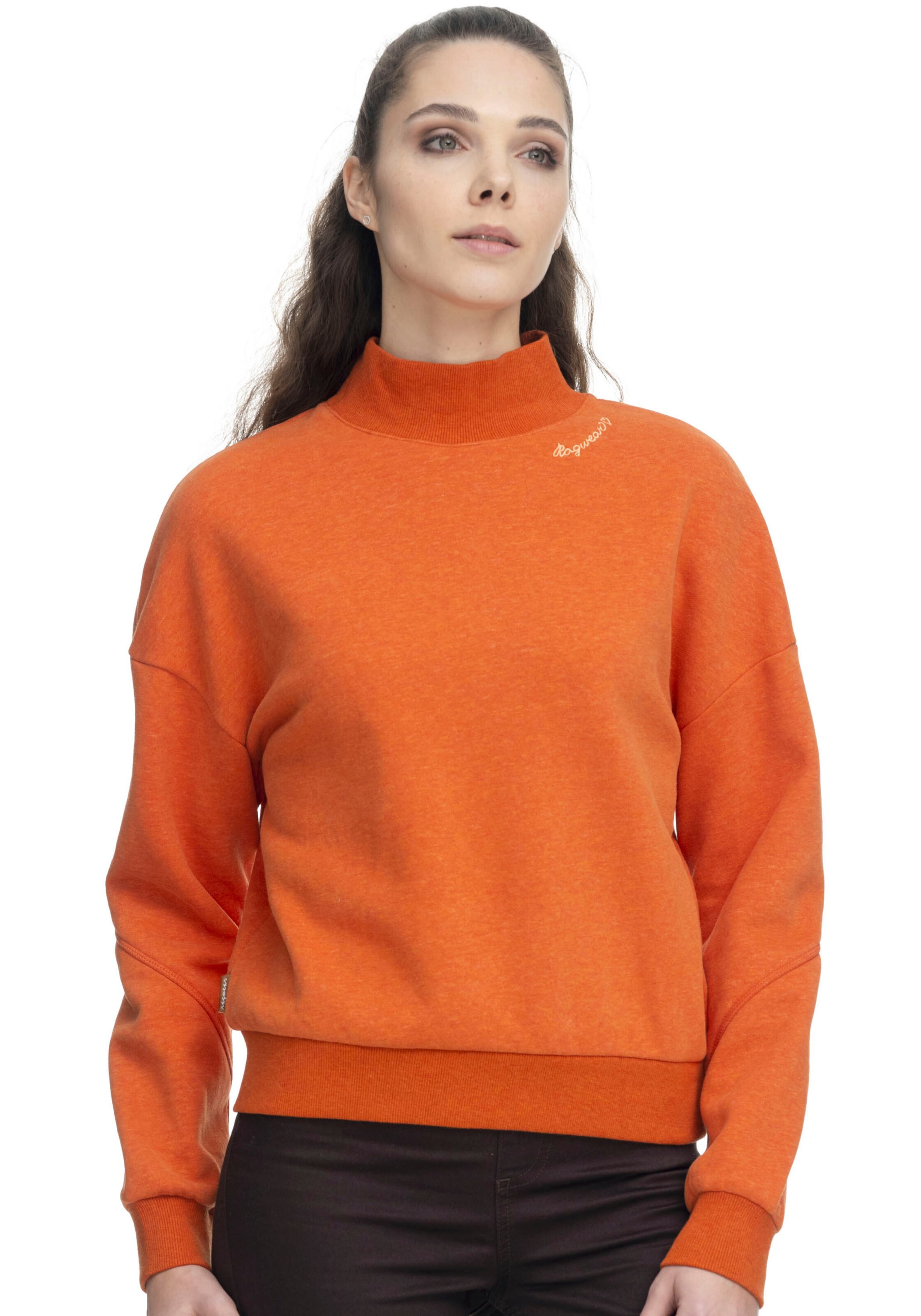 Ragwear Sweatshirt in Orange: front
