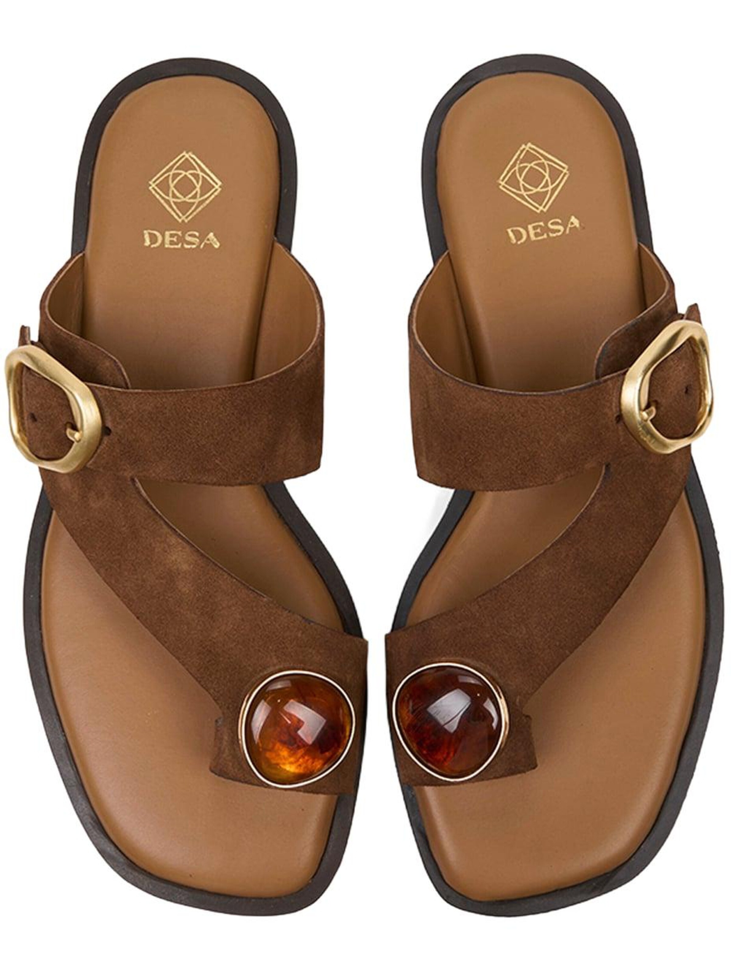 Desa T-bar sandals in Brown