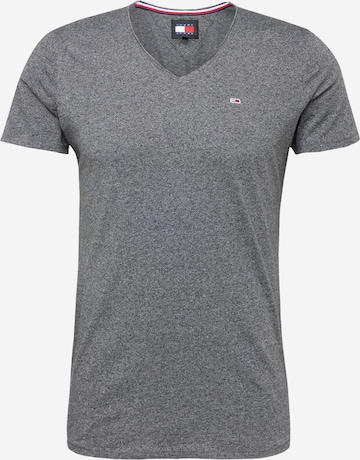 Coupe regular T-Shirt 'Jaspe' Tommy Jeans en gris : devant