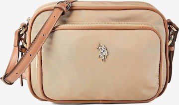 U.S. POLO ASSN. Crossbody bag 'Houston' in Beige: front