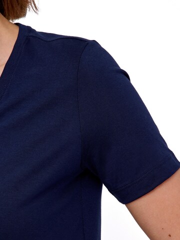 FALKE Shirt 'Essential Cotton'‌‌‌‌‌‌ in Blau