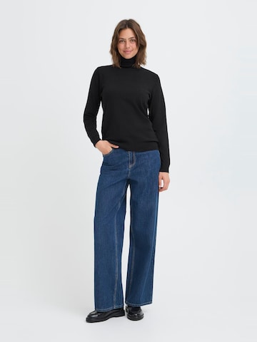 Pullover ' OXBMMNORA ROLLNECK ' di Oxmo in nero