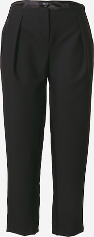 Regular Pantalon à pince River Island en noir : devant