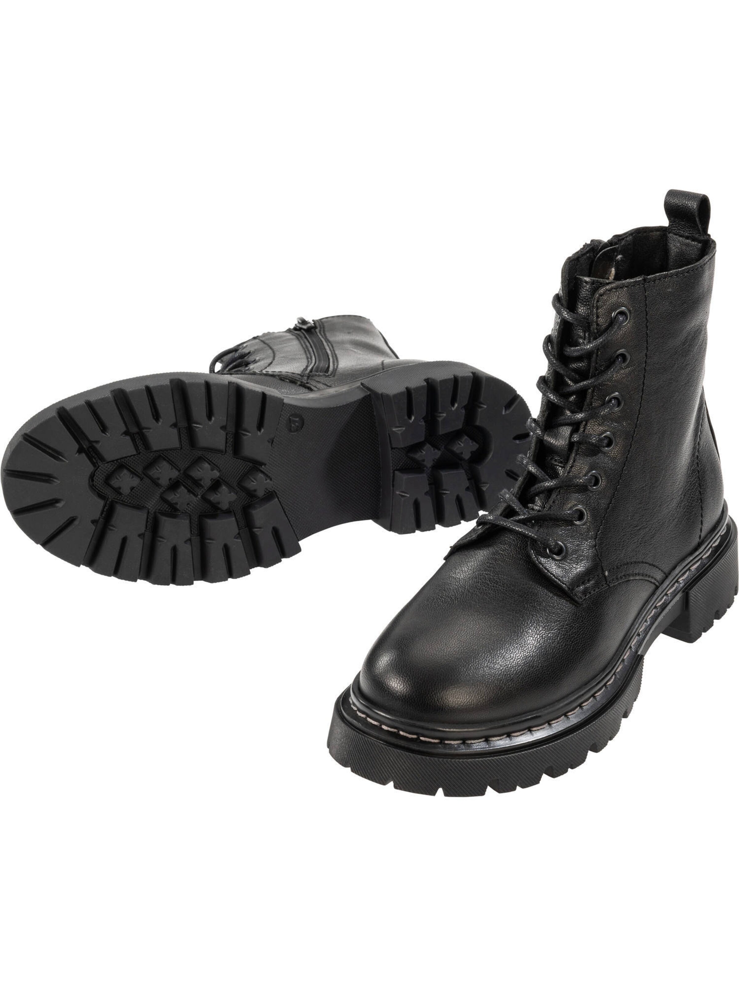 Palado Ботинки на шнуровке 'Kea Warm' в Черный