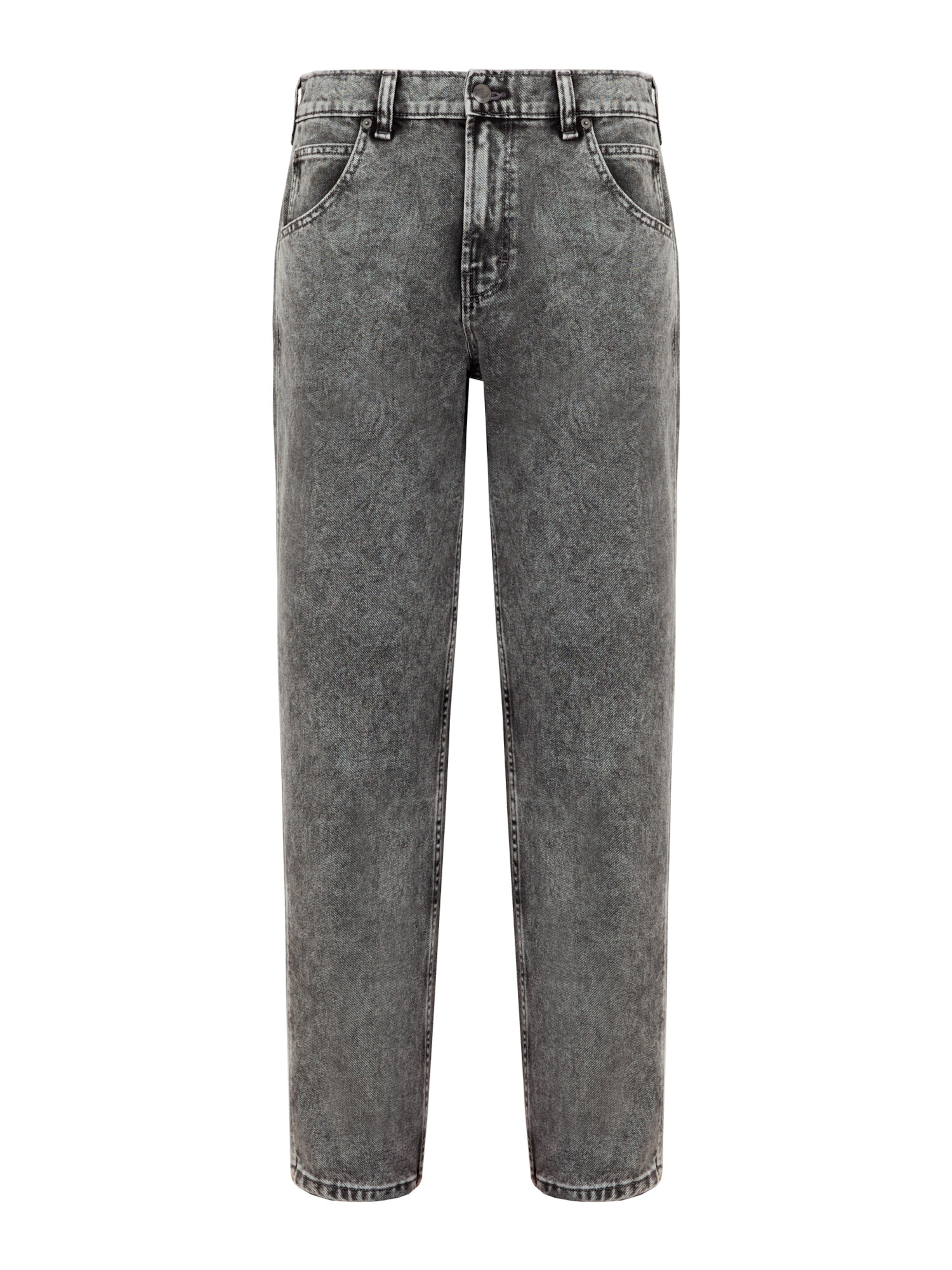 DICKIES - Loosefit Calças de ganga 'Houston' em cinzento: frente