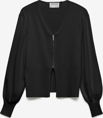 VERO MODA Cardigan 'AWAlice' i sort: forside