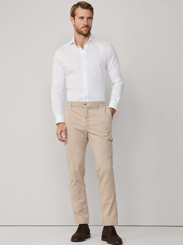 Coupe slim Chemise Hackett London en blanc
