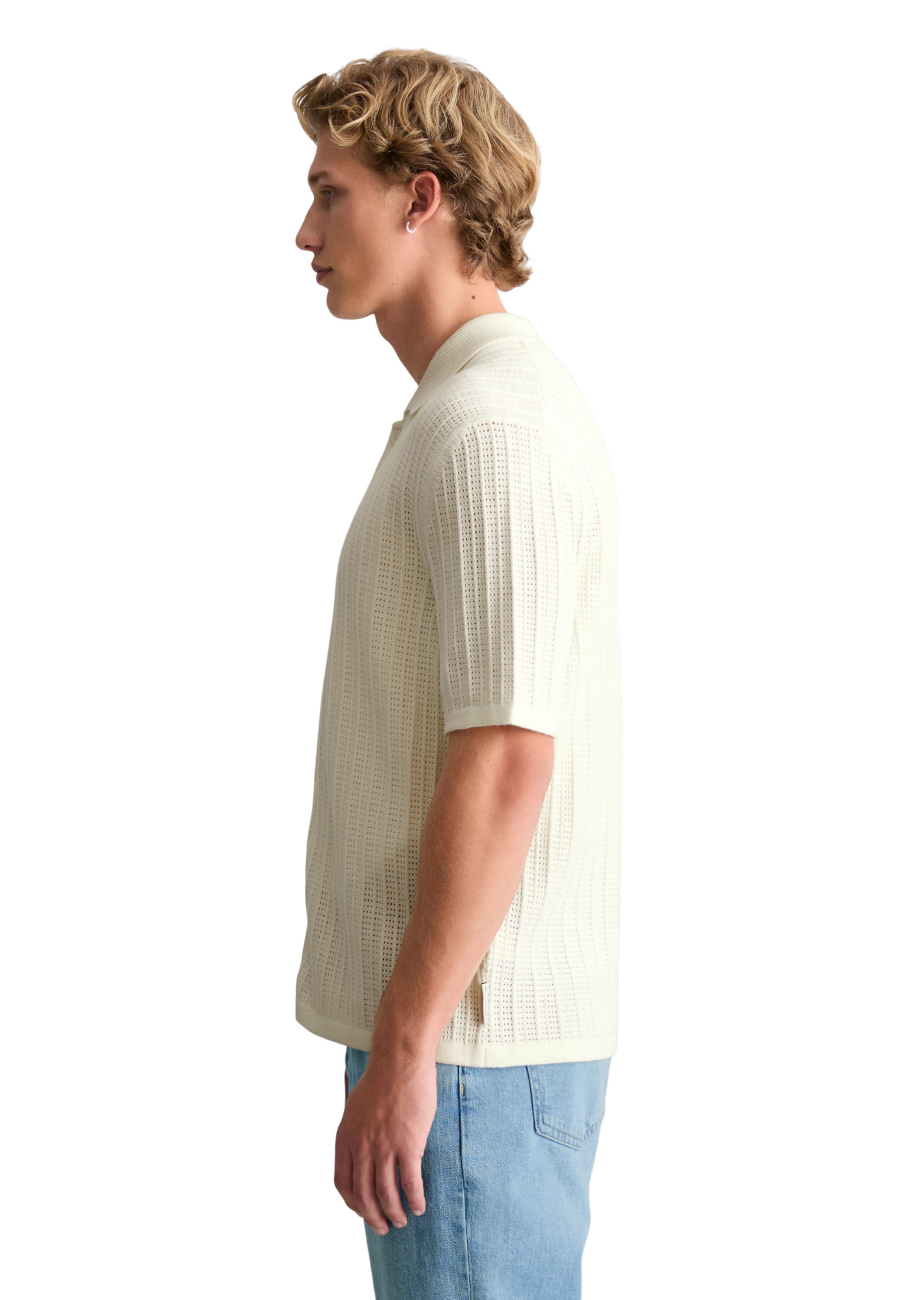 Marc O'Polo DENIM Regular fit Knit cardigan in White
