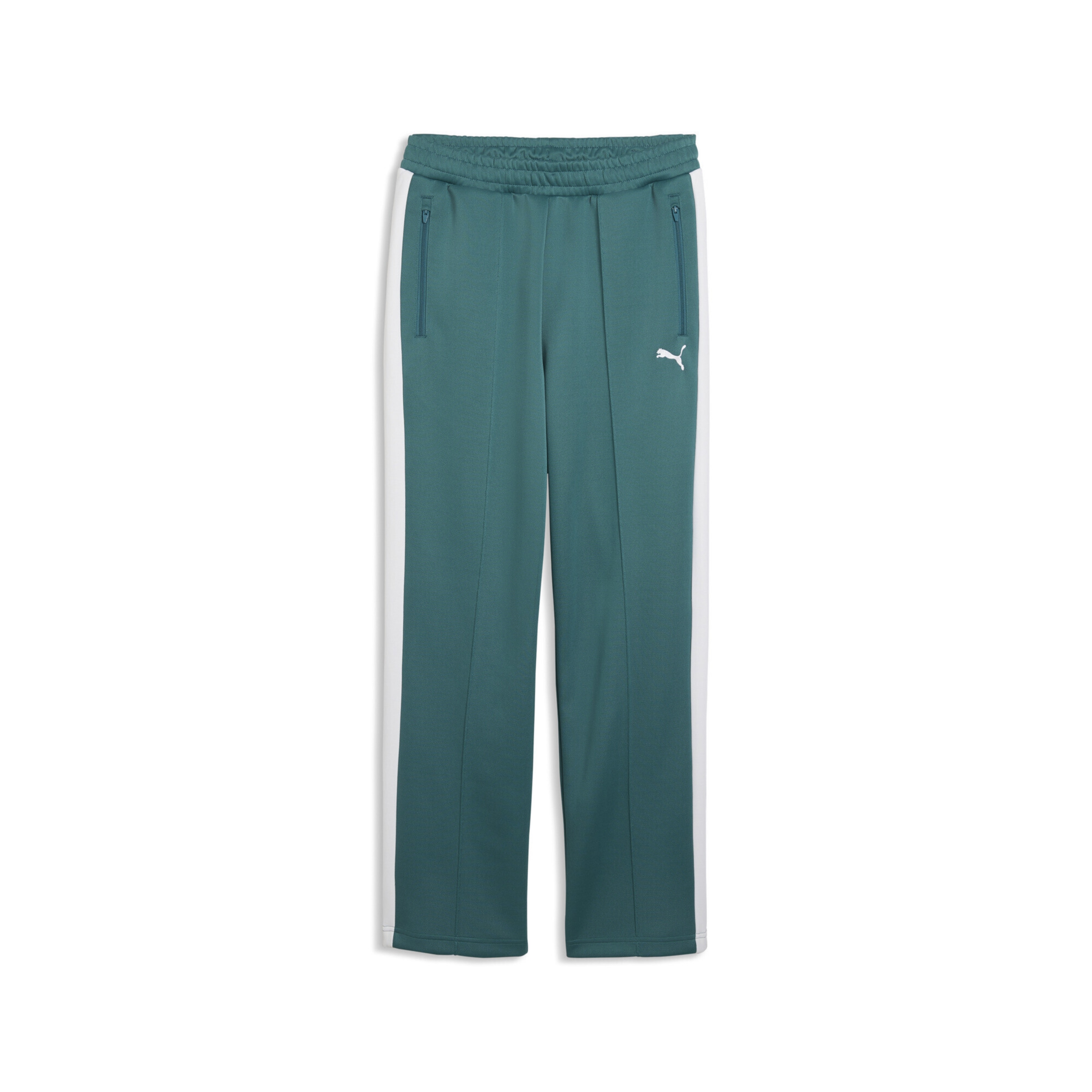 PUMA Loosefit Hose 'T7 Always On' in Grün: Vorderseite