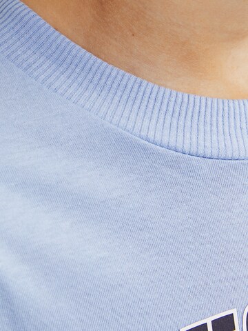 T-Shirt 'JJECaleb' Jack & Jones Junior en bleu