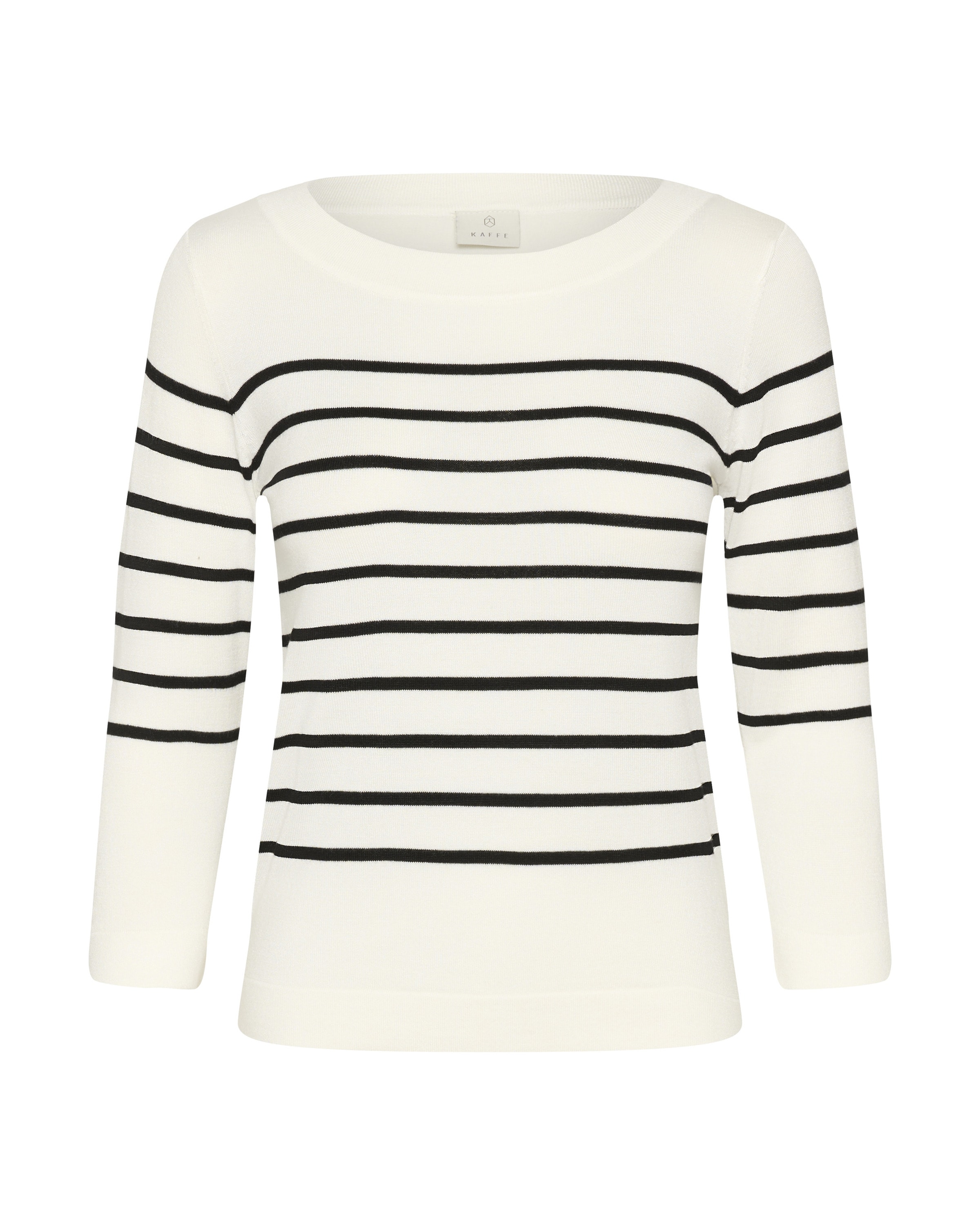 Pull-over 'Lizza' Kaffe en blanc : devant