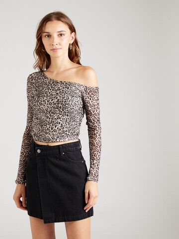 Tally Weijl Shirt in Brown: front