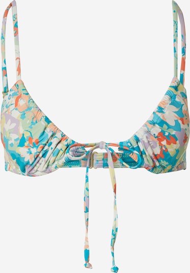 BILLABONG Bikini gornji dio 'BELLA COSTA' u boja pijeska / tirkiz / lavanda / svijetlo crvena, Pregled proizvoda