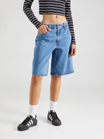 LEVI'S ® Loose fit Jeans 'Baggy Dad Shorts' in Blue: front