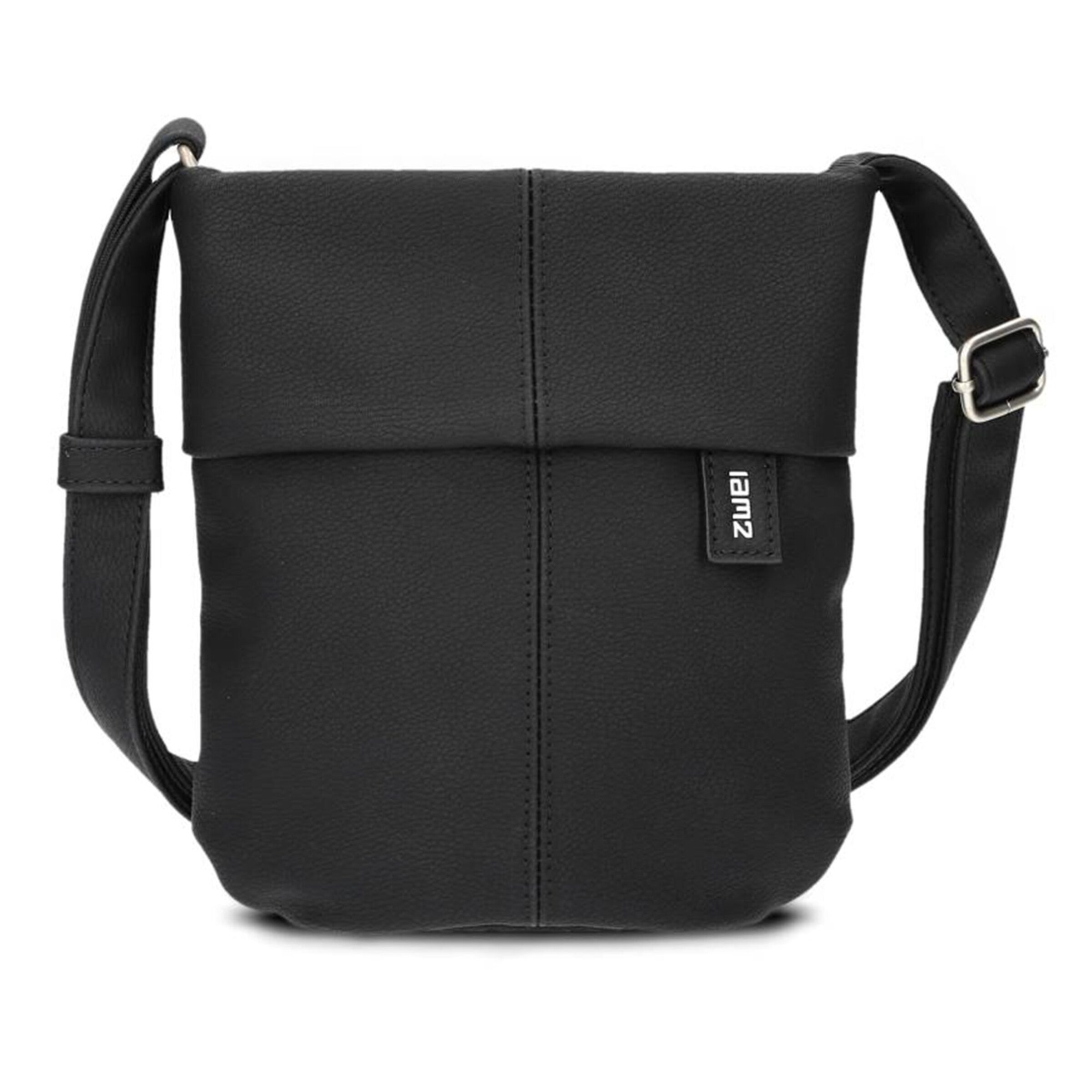 ZWEI Schoudertas 'Mademoiselle' in Zwart: voorkant