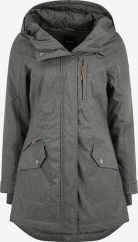 Oxmo Between-Seasons Parka 'Bella' in Grey: front