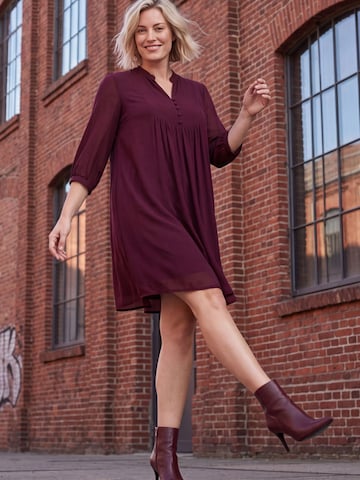 JMP - Jean Marc Philippe - Vestido 'RITY817-BORDEAUX' en rojo