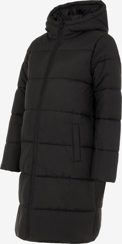 Manteau d’hiver 'Ursa' MAMALICIOUS en noir : devant