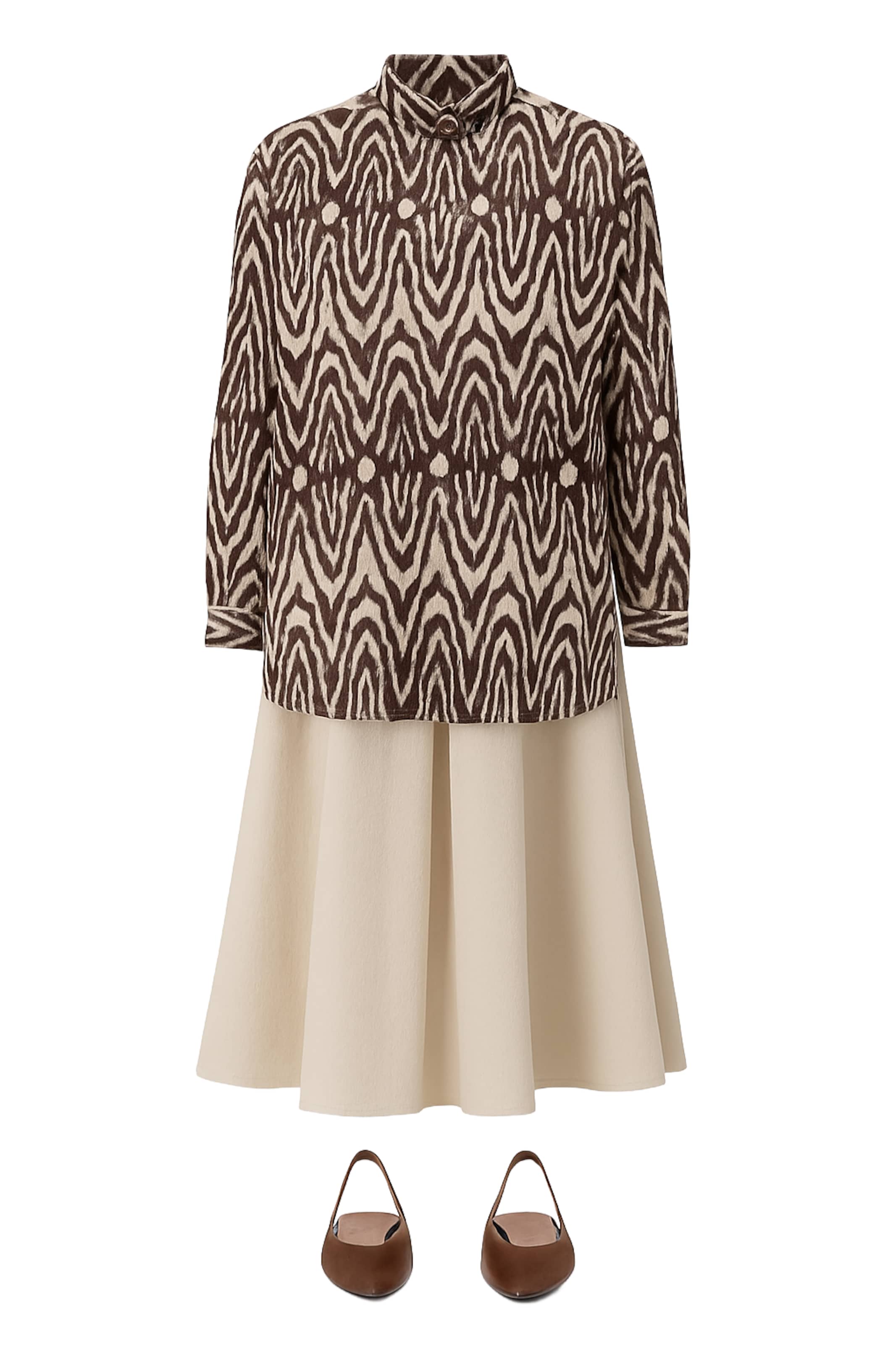 Touche Prive Shirt in Beige