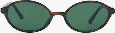 Pull&Bear Aurinkolasit värissä ruskea / tummanruskea / tummanvihreä, Tuotenäkymä