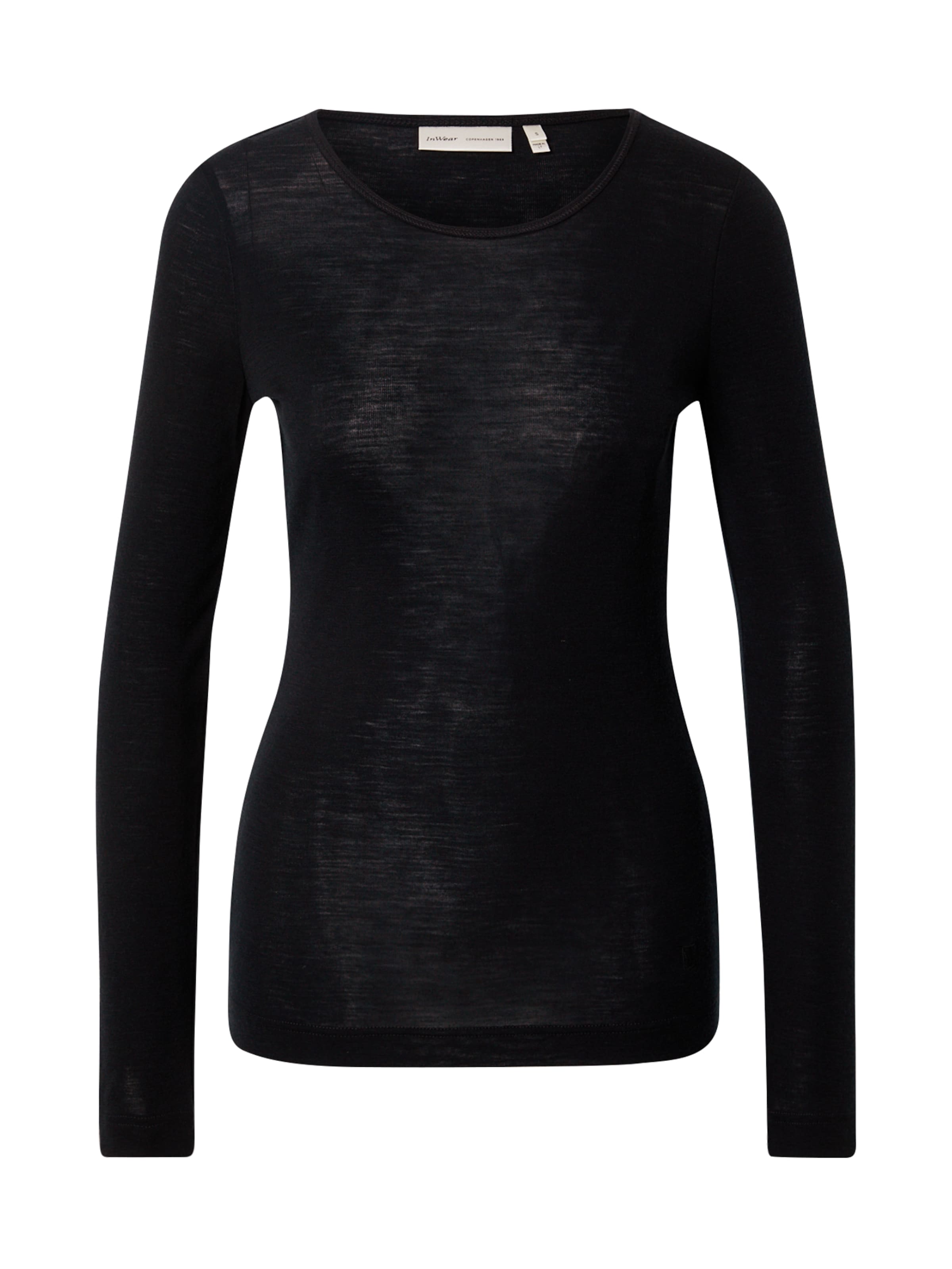 InWear Тениска 'Fang' в черно: отпред