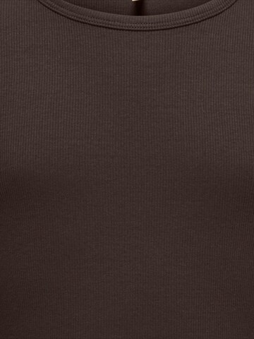 ONLY GIRLS - Camiseta 'KOGLUCKY' en marrón