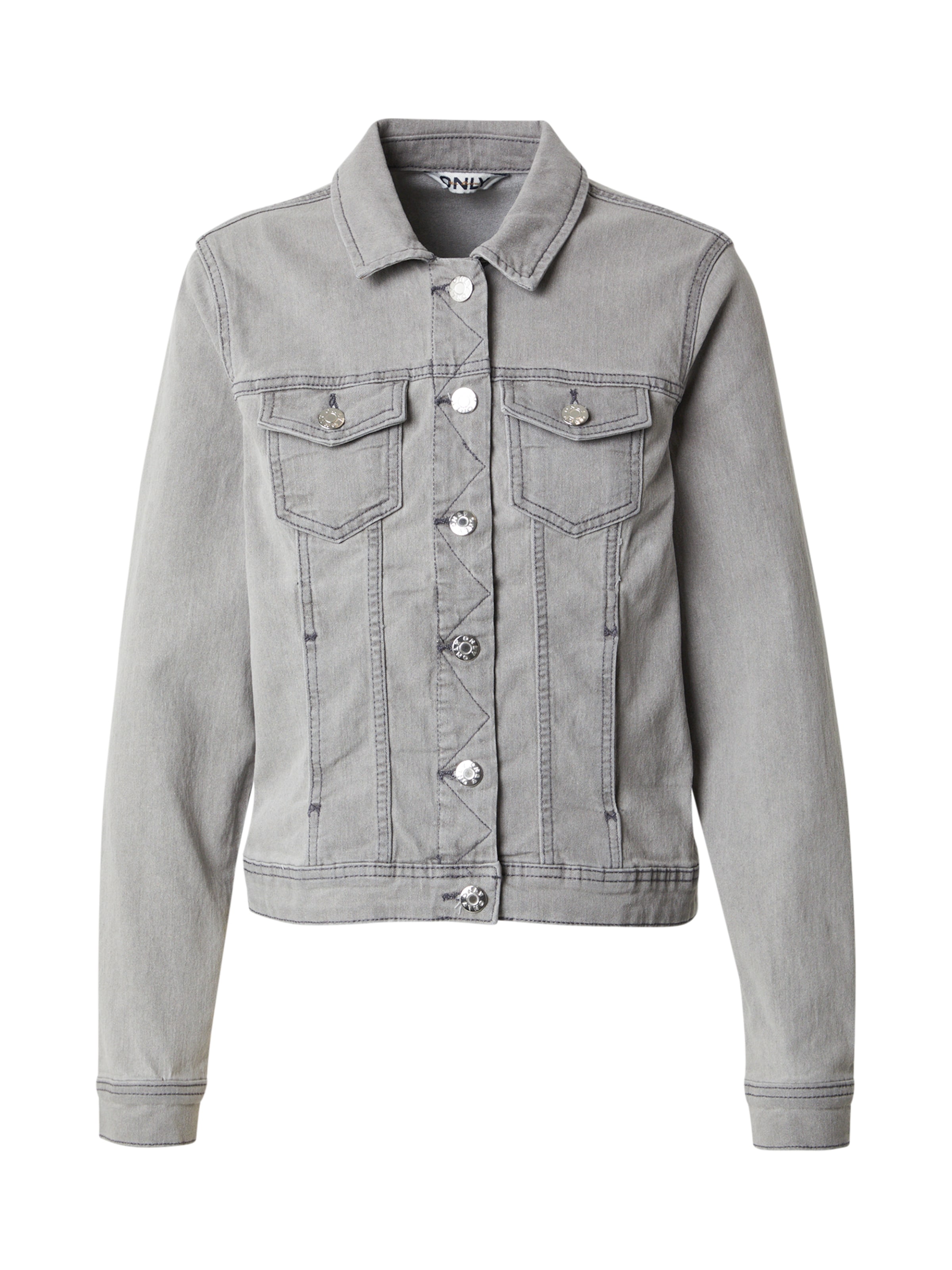 ONLY Демисезонная куртка 'ONLWONDER' в Серый: спереди