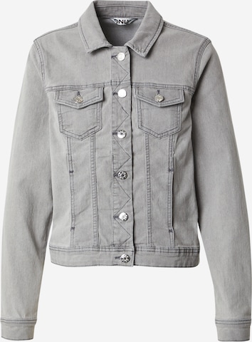 Veste mi-saison 'ONLWONDER' ONLY en gris : devant