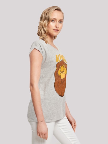 F4NT4STIC Shirt 'Disney The König der Löwen Mufasa King' in Grijs