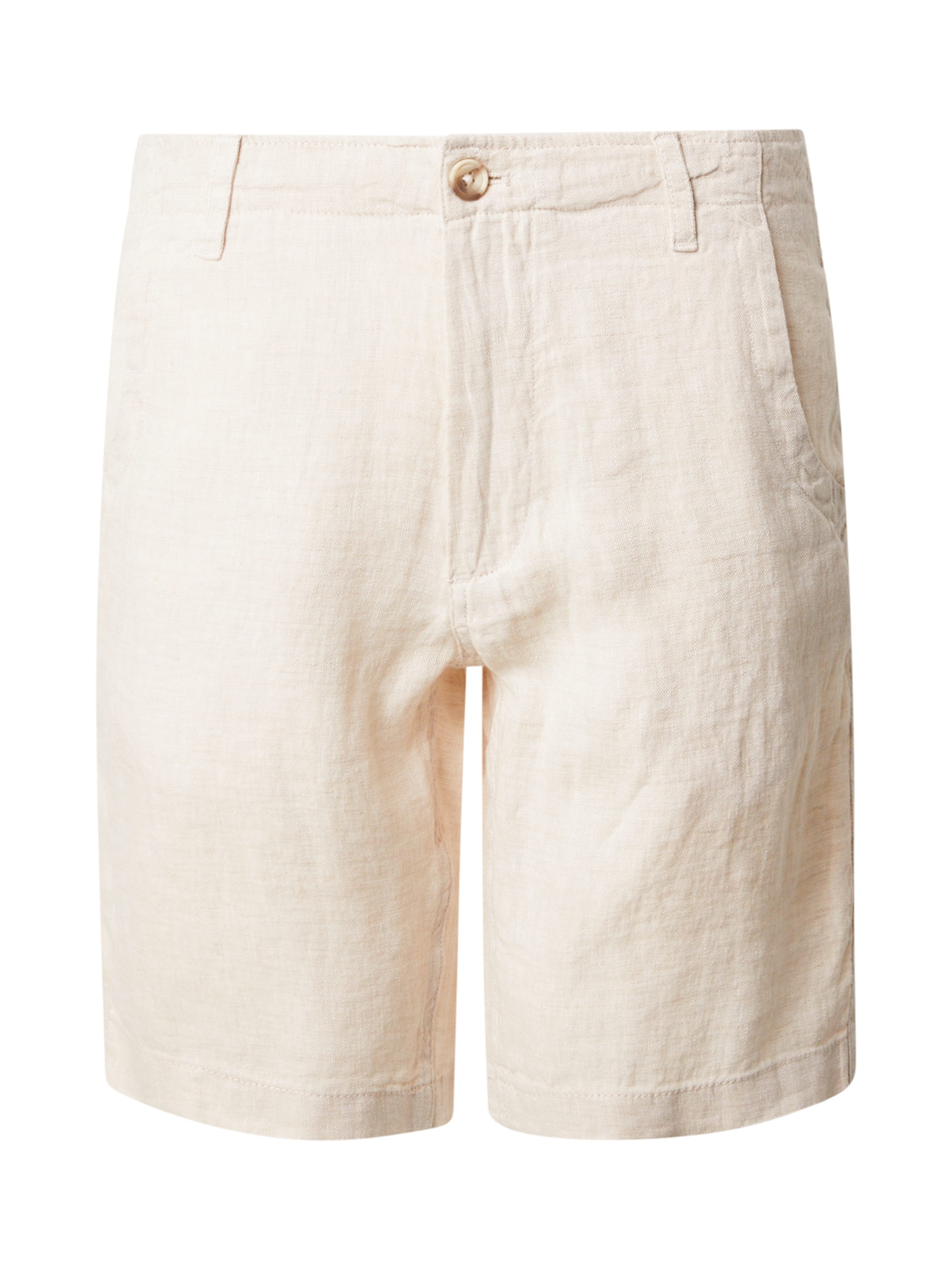 Bruun & Stengade Normalny krój Chinosy 'Paolos' w kolorze beżowy: przód