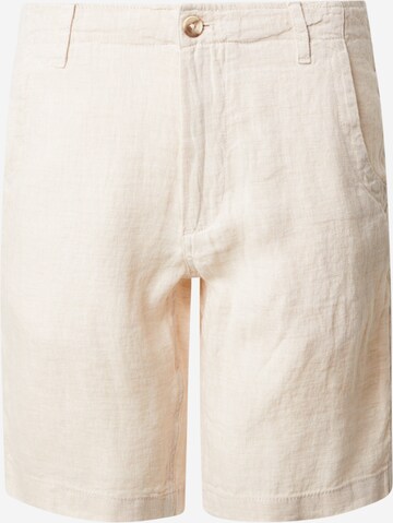 Pantalon chino 'Paolos' Bruun & Stengade en beige : devant