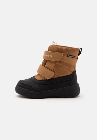 TOMMY HILFIGER - Bota de neve 'NIAGARA' em preto: frente