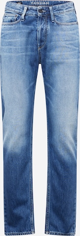 DENHAM Tapered Jeans in Blue: front