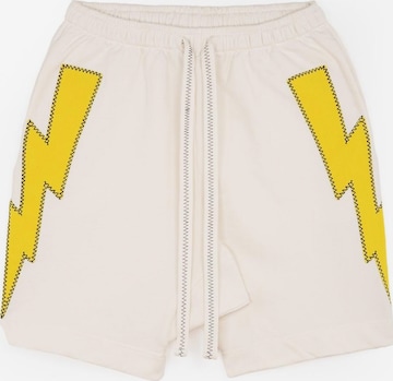 balta The Rad Black Kids „Baggy“ Sportinės kelnės 'Jump Higher Shorts': priekis