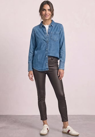 STREET ONE Skinny Kalhoty 'York' – červená: přední strana