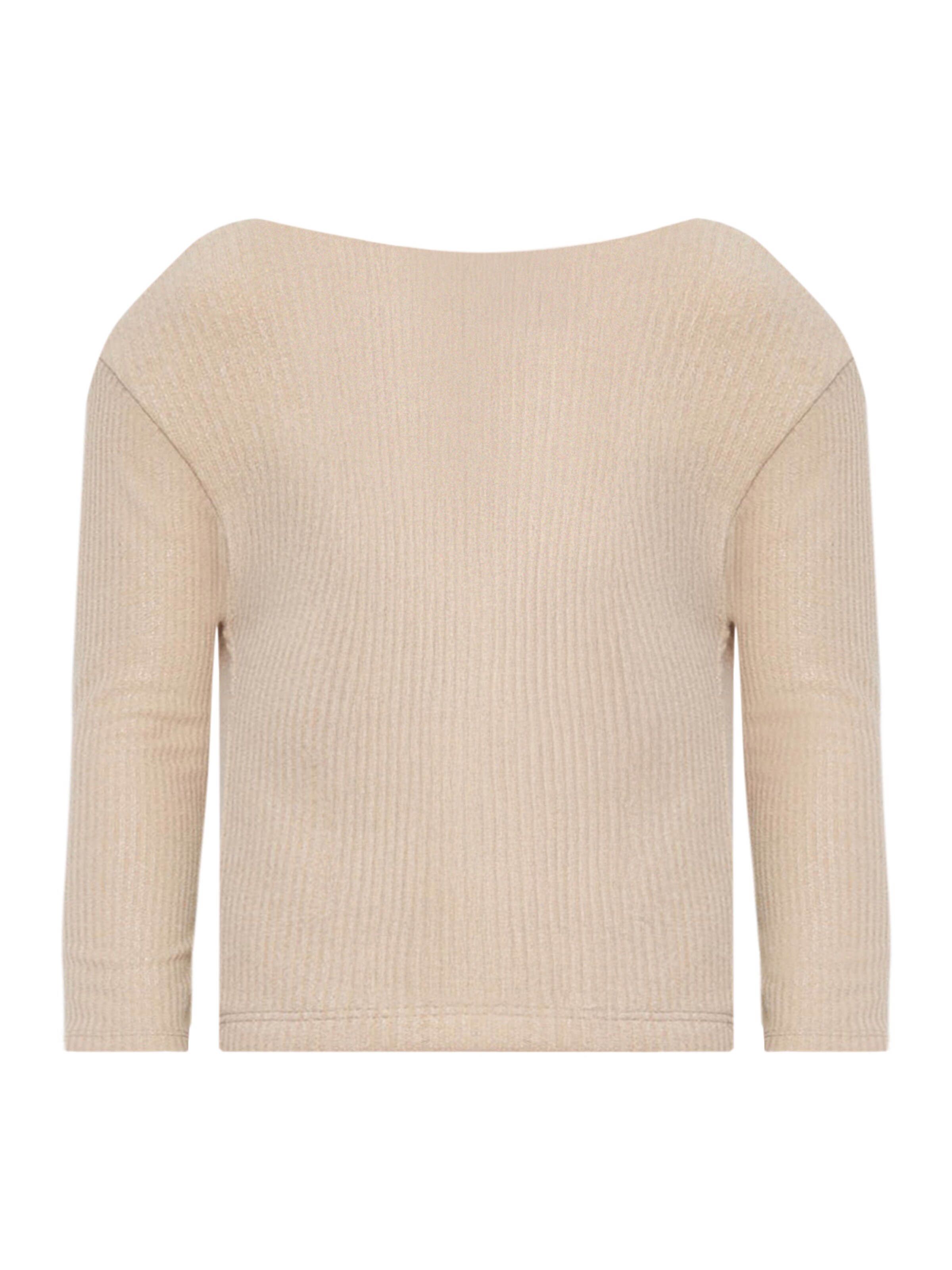 T-shirt No Matter What en beige : devant