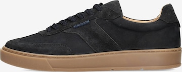 Poelman Platform trainers 'GREGORY' in Blue: front