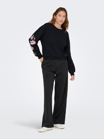 Sweat-shirt 'ONLBrooklyn' ONLY en noir