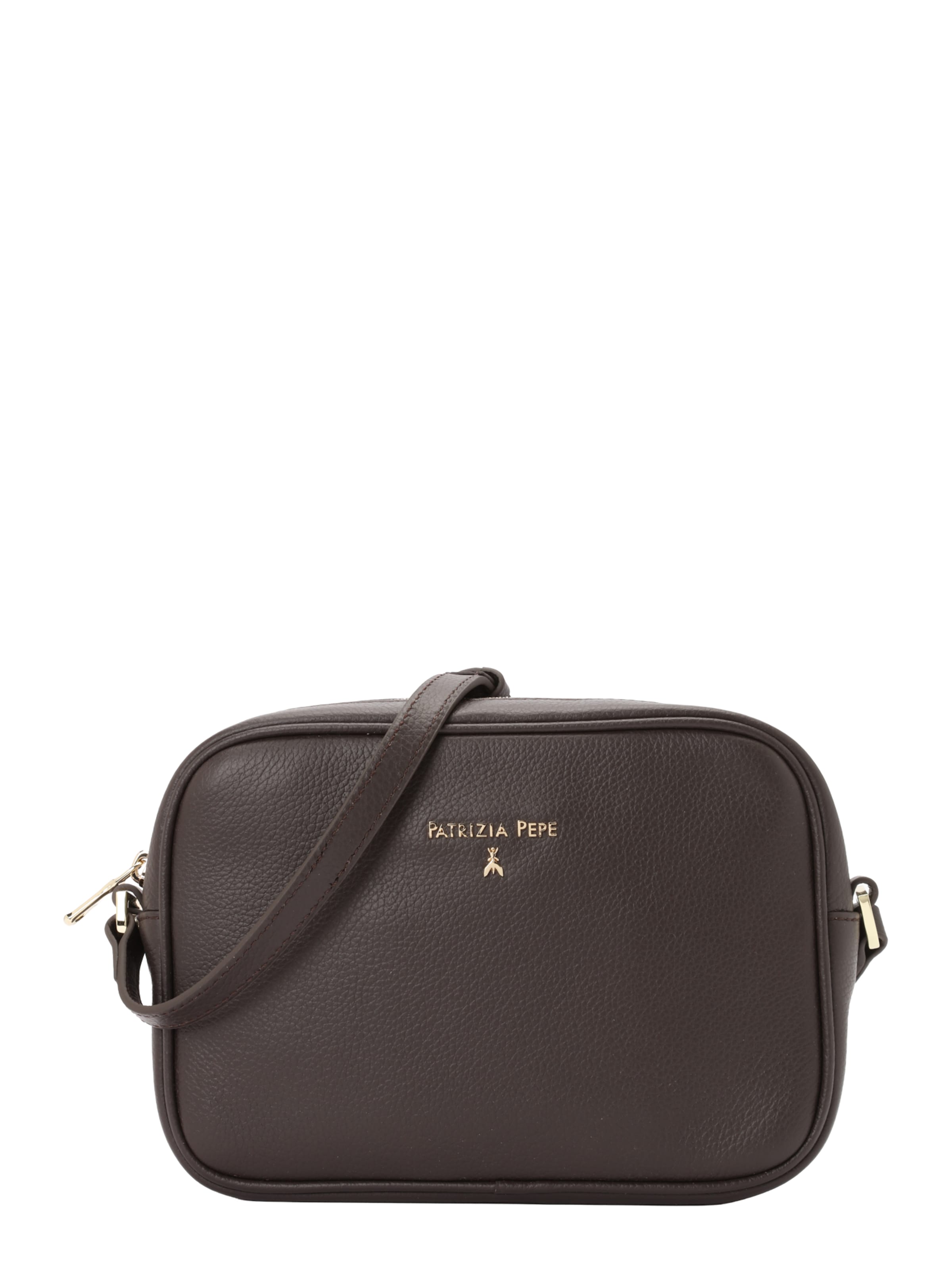 PATRIZIA PEPE Crossbody bag in Brown: front
