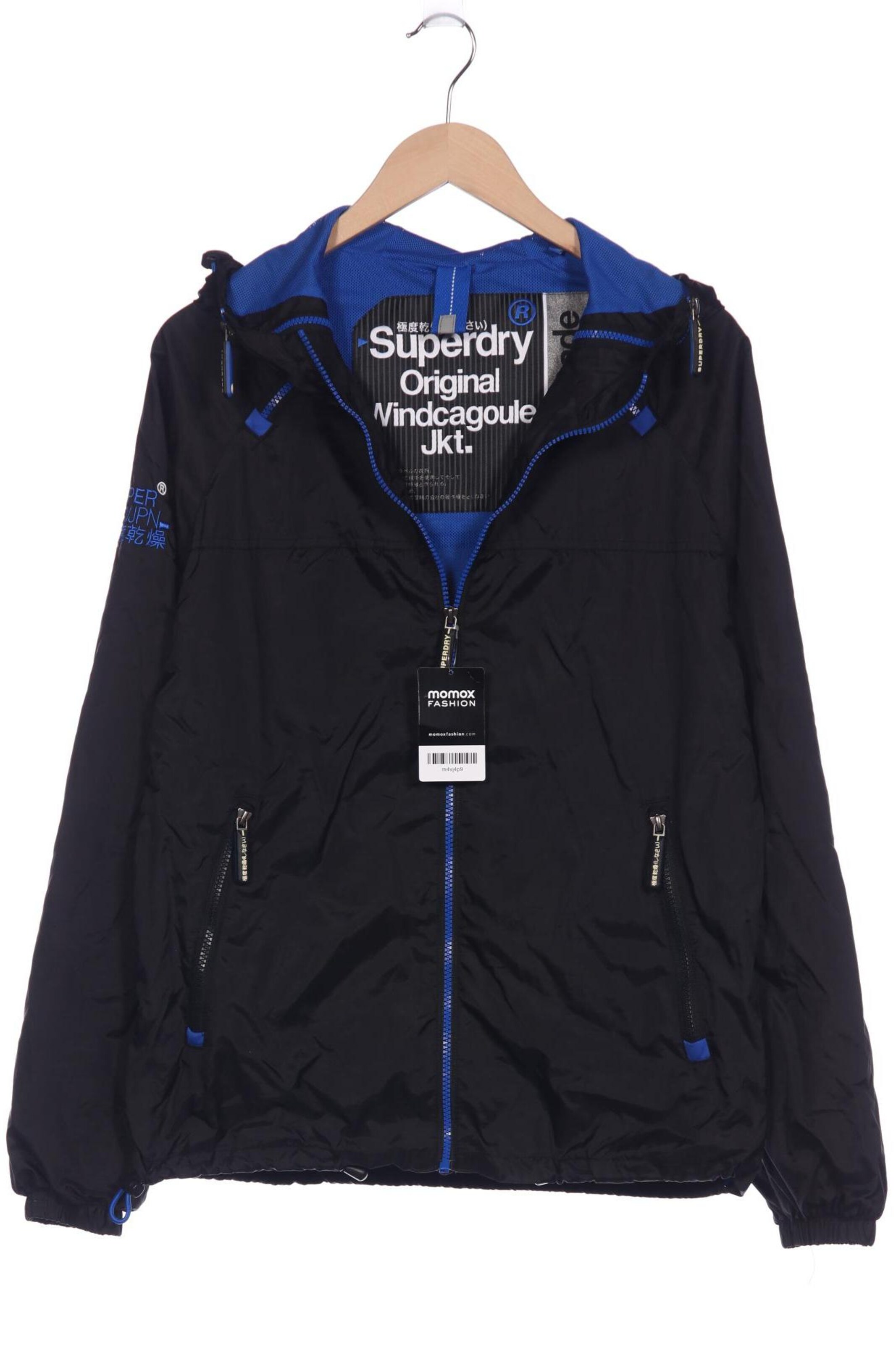 Superdry & Co Jacket & Coat in L in Black: front