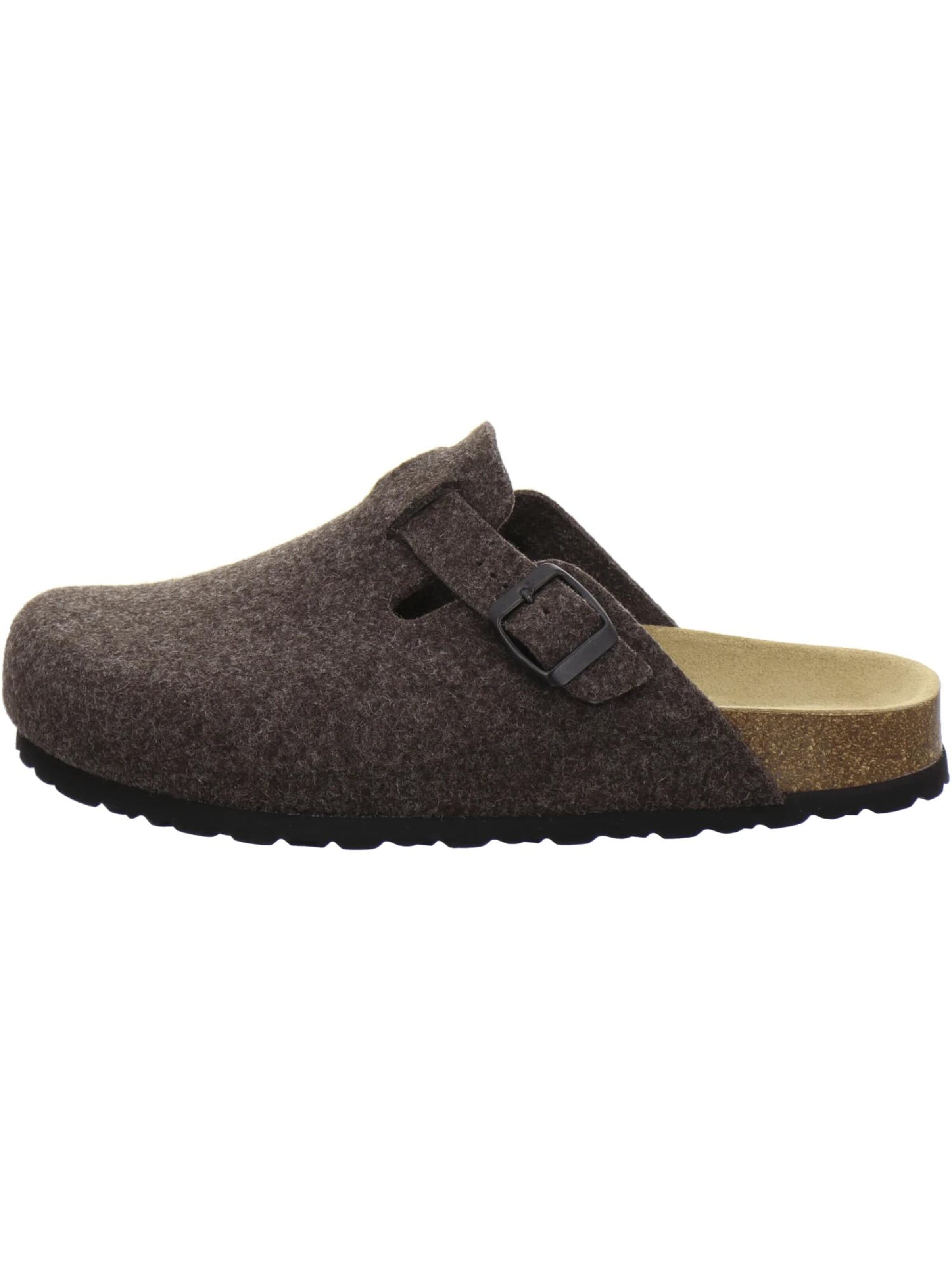 AFS-Schuhe Hausschuh 'Hausschuhe Herren Filz braun'‌‌ in Braun