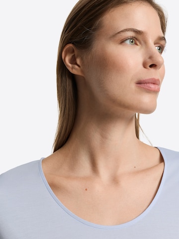 Chemise de nuit ' Isabella ' Hanro en bleu