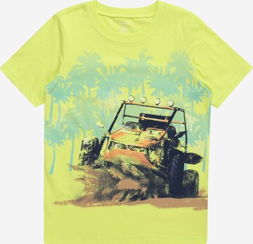 T-Shirt Carter's en jaune : devant