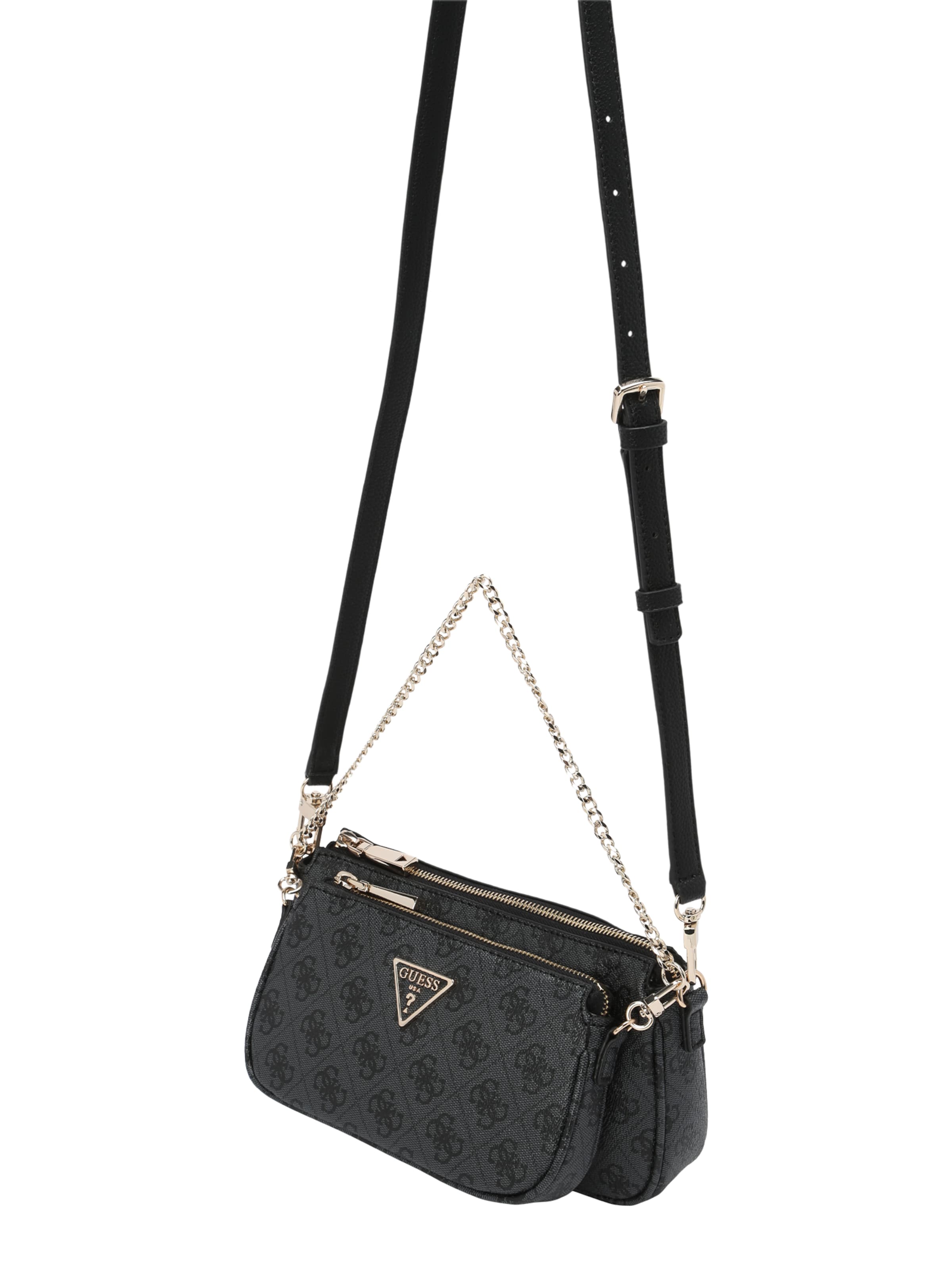 GUESS Umhängetasche 'Noelle' in Schwarz: Vorderseite