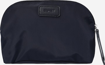 ESPRIT - Bolsa de cosmética 'Jenny' em azul: frente