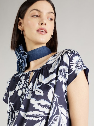 MORE & MORE Blouse in Blauw