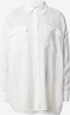 NÜMPH Blouse 'ELINAM' in White: front